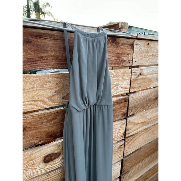 Show Me Your Mumu Amanda Maxi Gray dress, sz S. Long and flowy with low back‎ - Picture 3 of 6